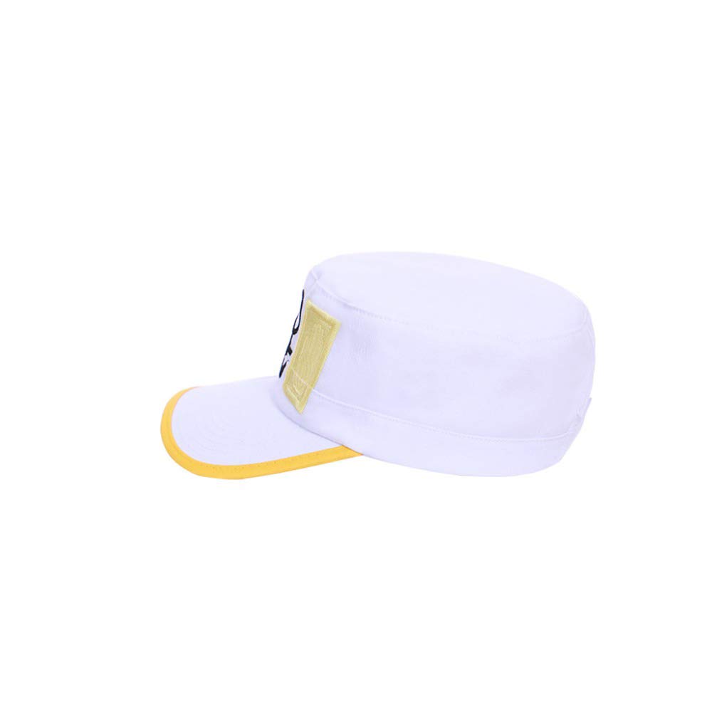 iSHOWcos Anime Diamond is Unbreakable Kujo Jotaro Cosplay White Hat Peaked Cap - Image 3