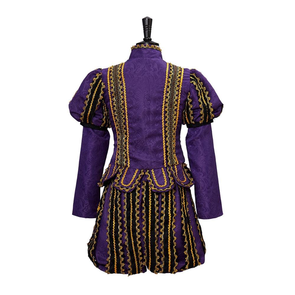 iSHOWcos Men's Tudor Elizabethan Costume Man Noble Deluxe Breeches Set Suit Halloween Costume - Image 4