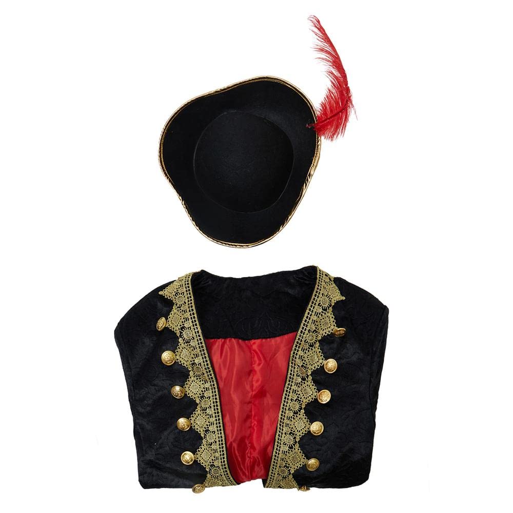 iSHOWcos Men's Vintage Tailcoat Jacket Colonial Tailcoat Uniform Coat Victorian Costume - Image 6