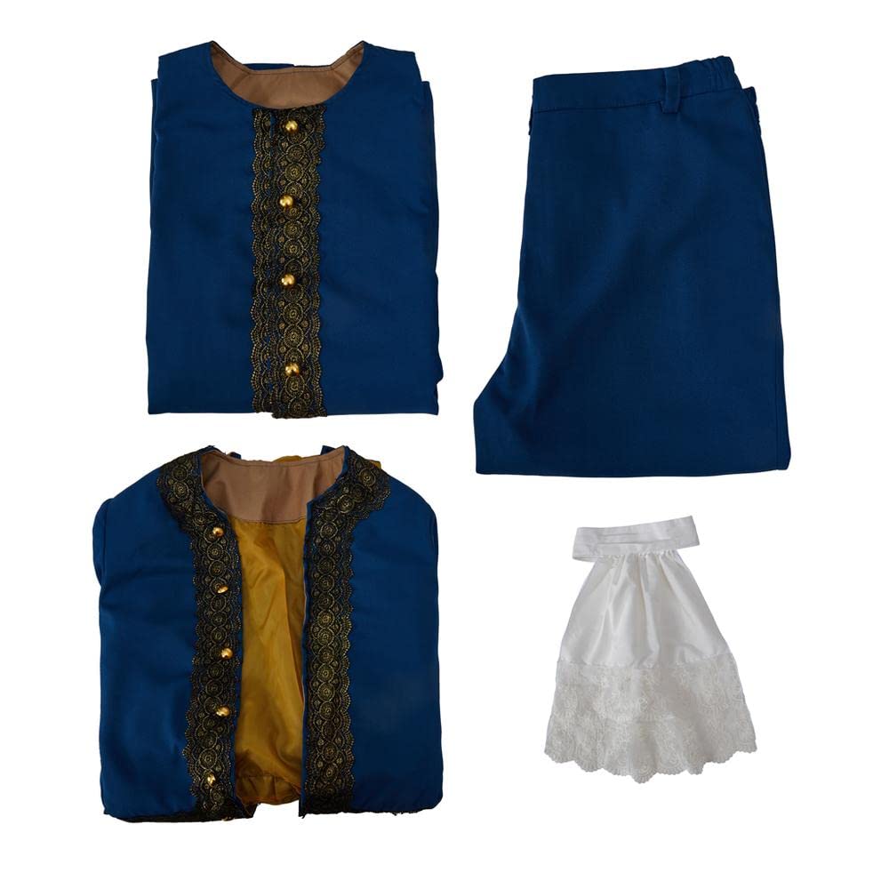 iSHOWcos Mens Court Prince Costume Victorian Rococo Suit Jacket Vest Halloween Costume - Image 6