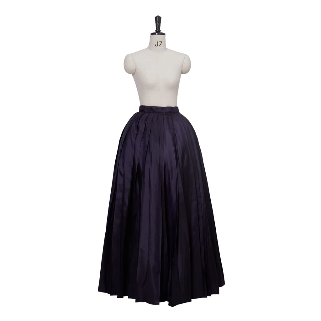 iSHOWcos Outlander Cosplay Costume Scottish Highland Women Claire Fraser Costume Purple Dress - Image 3