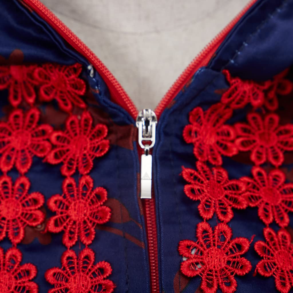 iSHOWcos Outlander Cosplay Costume Scottish Highland Women Claire Fraser Costume Purple Dress - Image 5