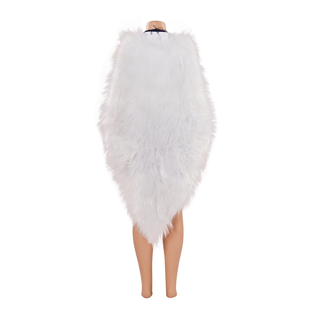 iSHOWcos Princess San Cosplay Costume Women Full set with Necklace Outfits Halloween Suit - Image 4