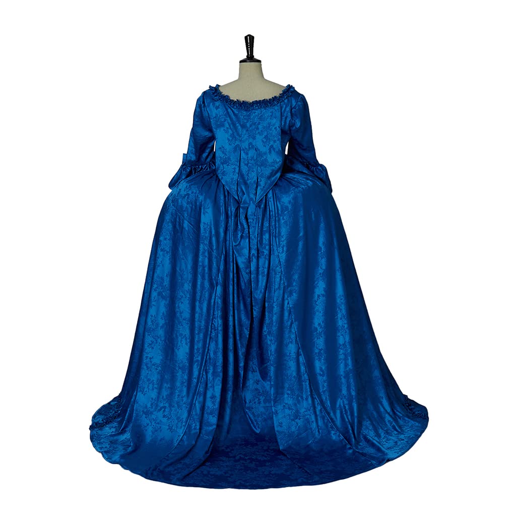 iSHOWcos Women's Victorian Rococo Dress Queen Marie Antoinette Ball Gown 18th Century Court Dress Gown - Image 5