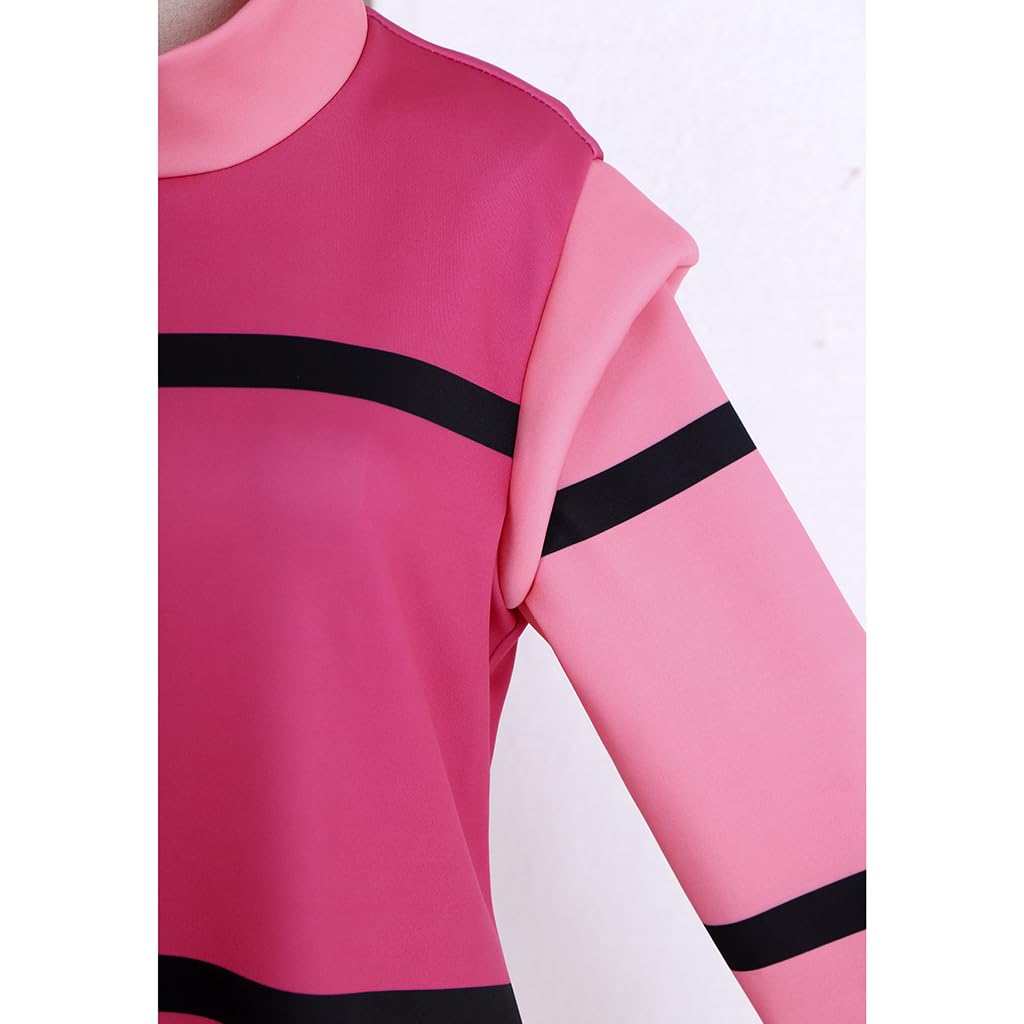 Women's Coat for ZIM Cosplay Costume Halloween Hoodies Top Pink Jacket - Image 5