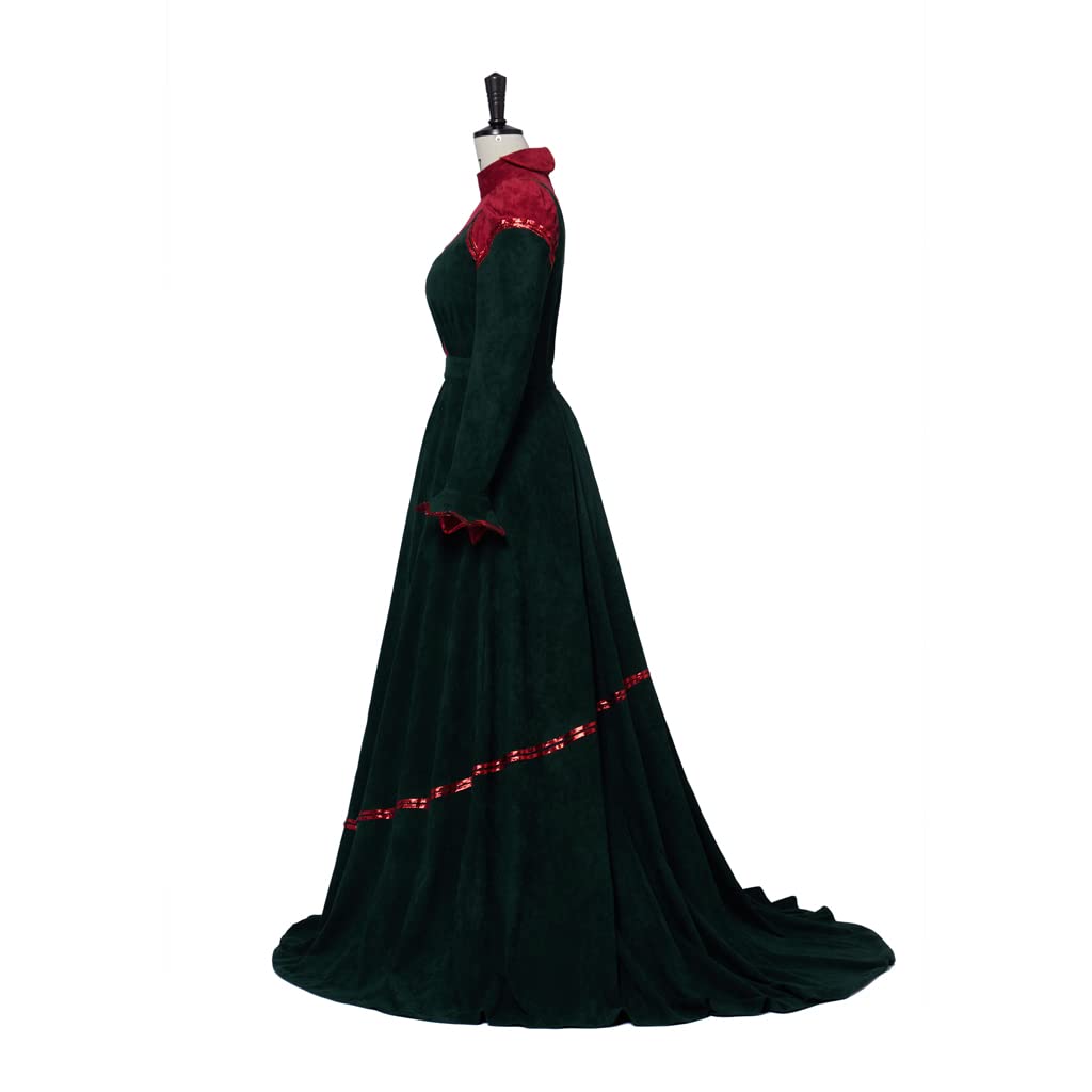 Women's Vintage Edwardian Evening Dress Afternoon Dress Historical Medieval Ball Gown Dress - Image 3