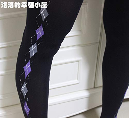 WOSHOW Anime Homura Akemi Cosplay Socks Tights Costume - Image 3