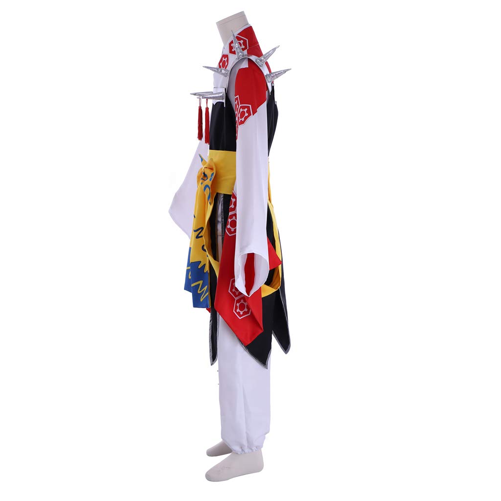 WOSHOW Anime Mens Uniform Cosplay Costume Kimono Costume Men's Halloween Outfit - Image 3