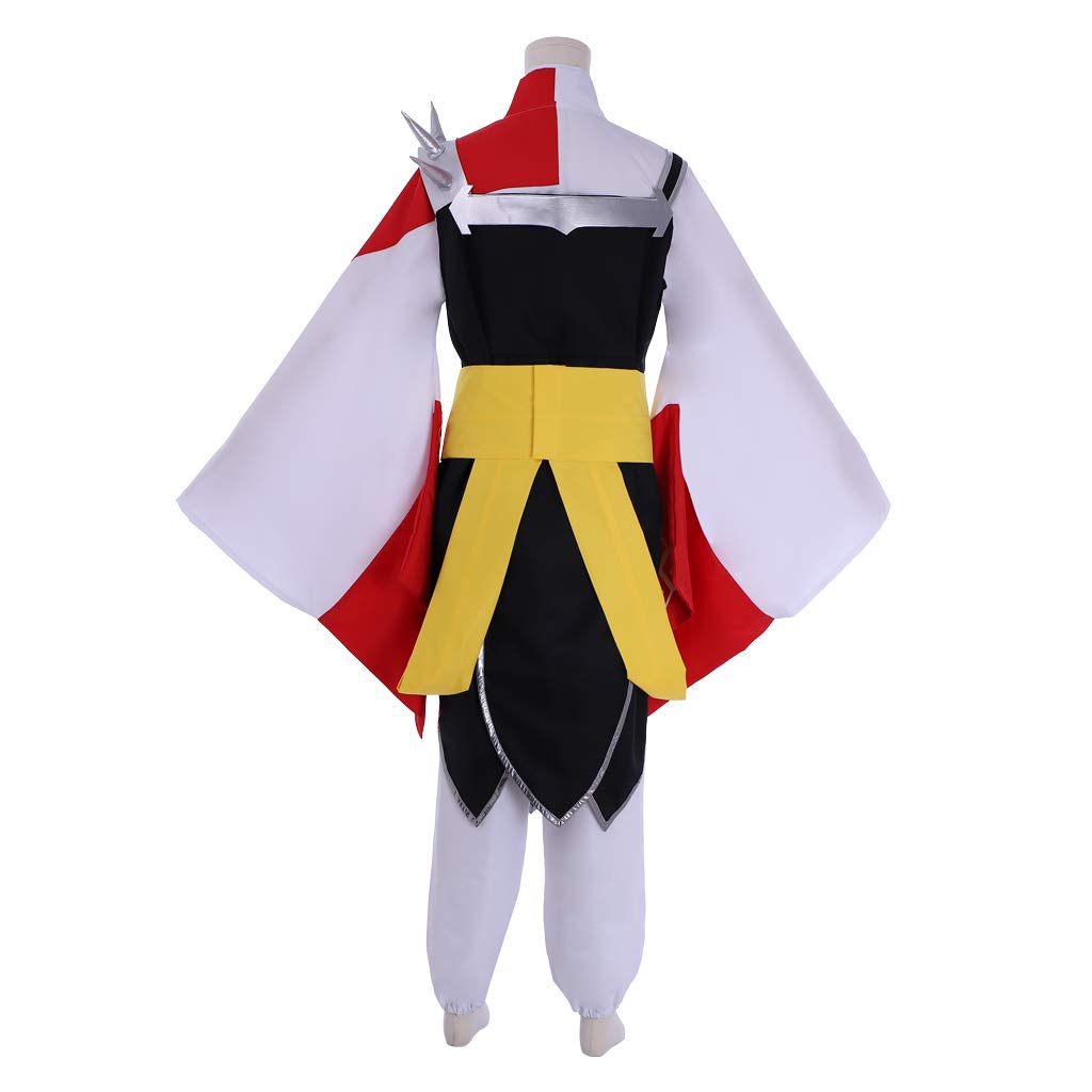 WOSHOW Anime Mens Uniform Cosplay Costume Kimono Costume Men's Halloween Outfit - Image 4